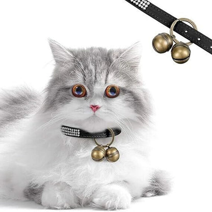2 Pack Pendant Accessories Dog Bell Cat bell For Collar Brass Loud Pet Bell
