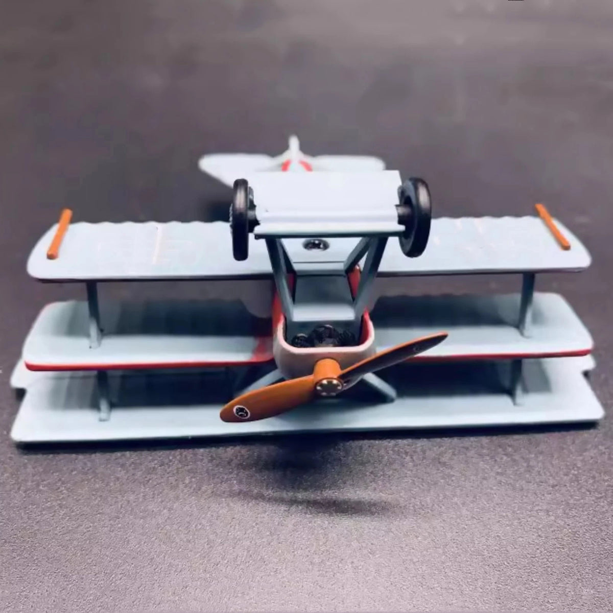 Fokker Triplane Model 1/72 Scale Red Baron German Aircraft Display Stand