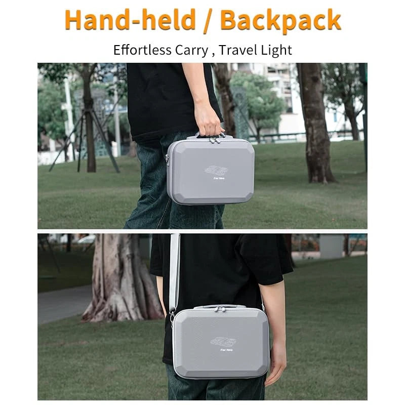 Carrying Case for DJI Neo RC N3/N2 Remote Controller, Portable Medium, grey