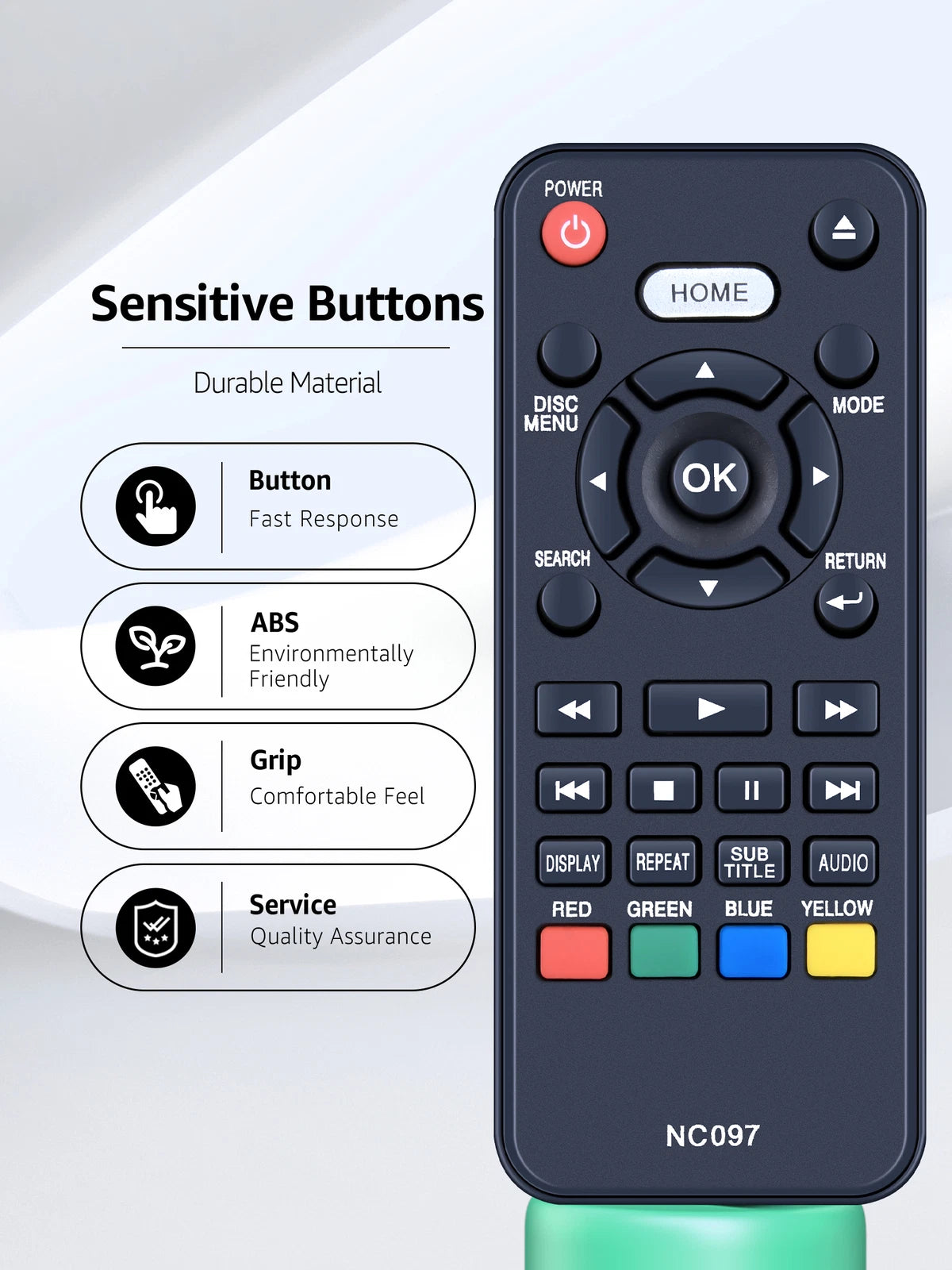 NC097 NC097UL Remote Control For Sanyo FWBP807FP
