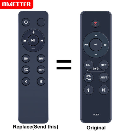 RC80B Replacement Remote Control For Edifier Speaker R1280DBs