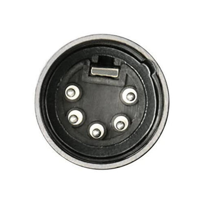 General Ation Dual Plugs Cable Repairing Parts For Airbus 5 Pin XLR Headset