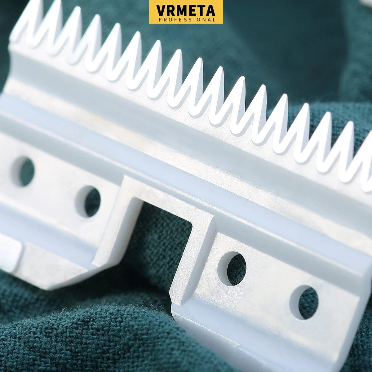 VRMETA 4 Pcs Fast Feed Ceramic Blades Fit Oster Clipper 4 W