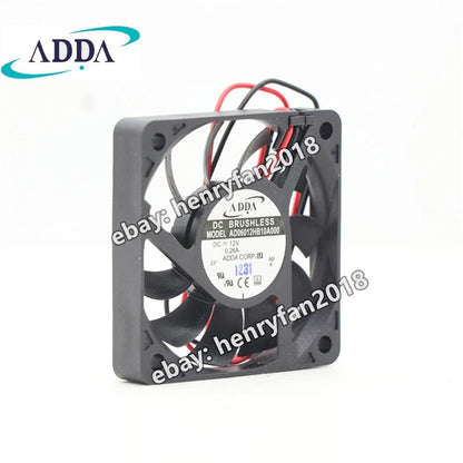 ADDA Fan AD06012HB10A000 Axial Fan DC 12V 0.26A 60*60*10MM 6CM Cooling Fan