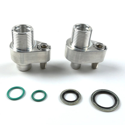 LS  AC Compressor adapter fittings for Denso 10S17F & 10S20F CNC Machined
