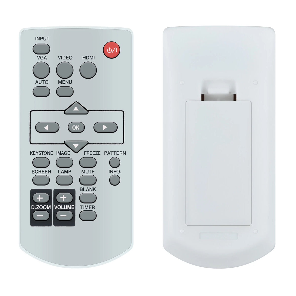 63910016 Replace Remote Control For Eiki Projector EK-301W EK-302X EK-303U