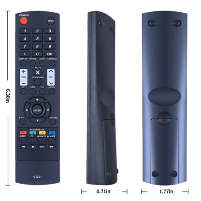 Replacement Remote Control For Sharp GJ221