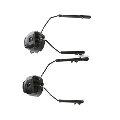 2x Tactical Military Headset Rail Adapter for FAST/ ACH / MICH / Sordin Helmet,