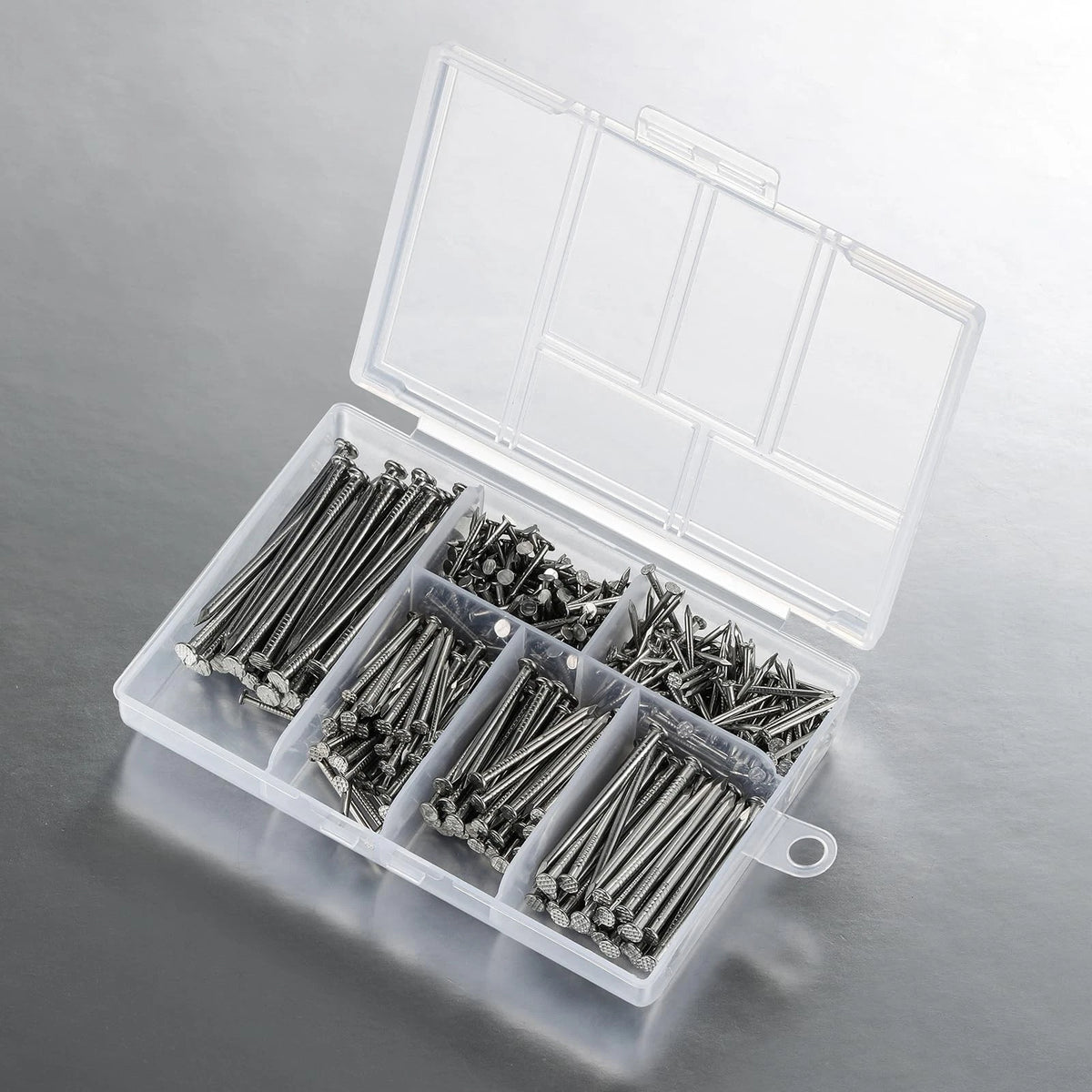 Wensilon 430pcs Stainless Steel 304 Nails Kit, Hanging Ss