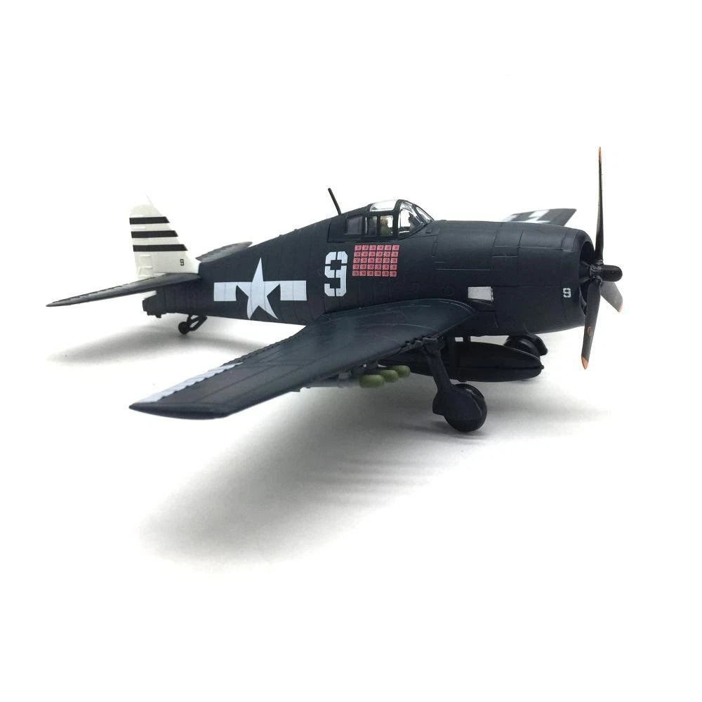 1:72 WWII U.S. F6F Hellcat Shipboard Fighter Alloy Military Aircraft Plane Model