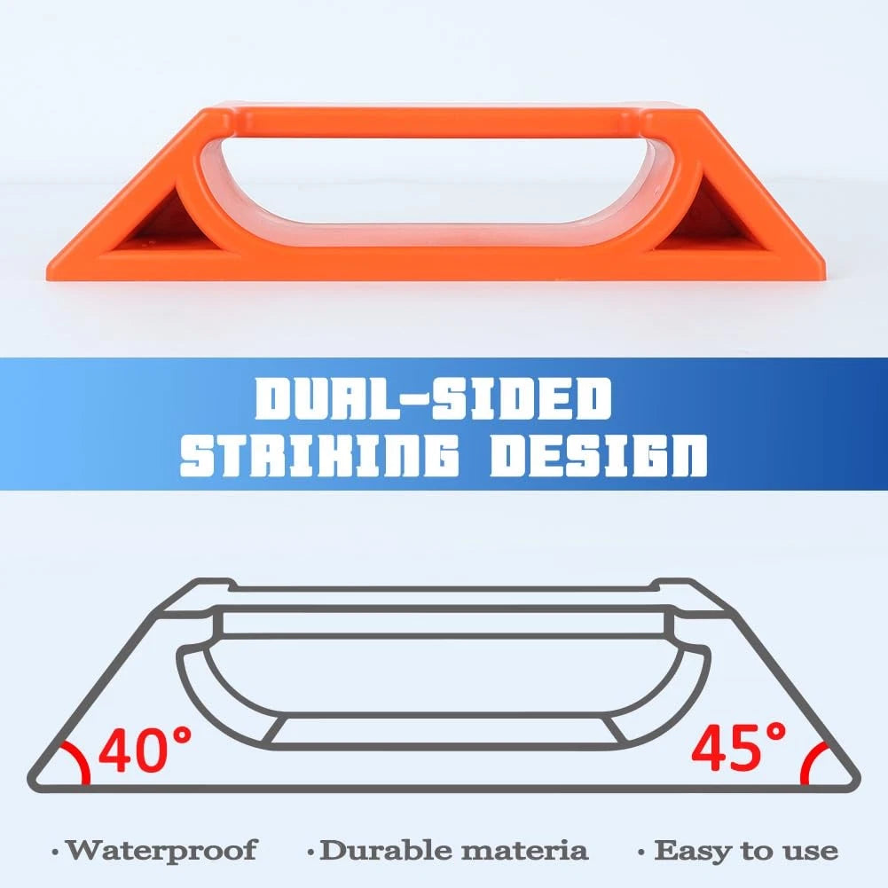 Floor Gap Fixer Tool for Laminate, Vinyl Plank & Hardwood 1pack, Orange