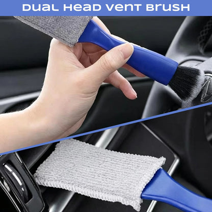 Riomhorry 9 Pcs Car Detailing Brushes Kit, Interior Cleaning Tool with...