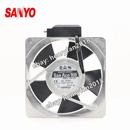 SANYO Denki 109-601 SanAce Axial Fan 100VAC 0.43/0.35A 160*160*51MM Cooling Fan