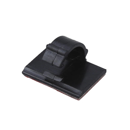 20 Pack Self-Adhesive Wire Tie Cable Clamp Clip Holder For Car Dash Camera D
