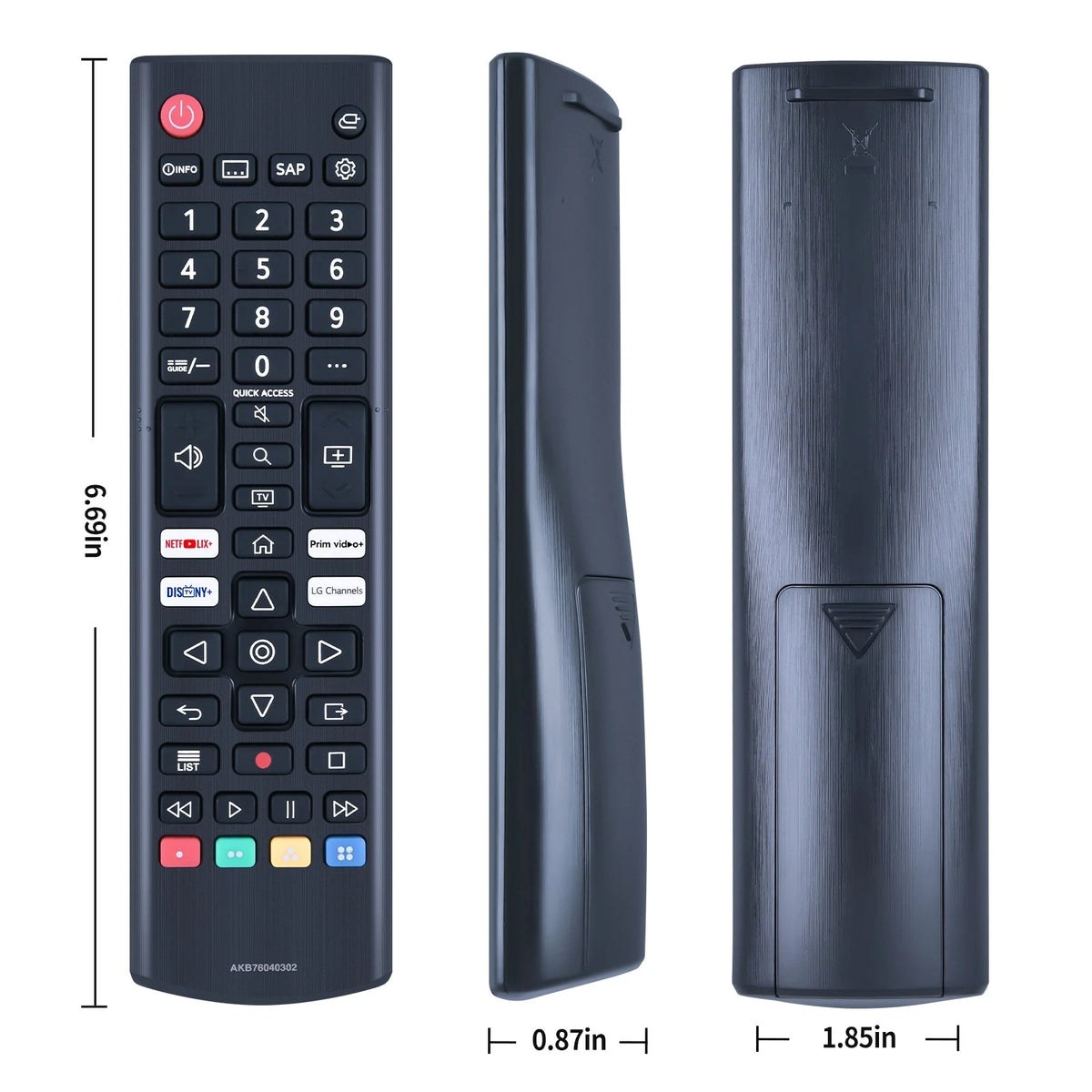 AKB76040302 Remote Control For LG Smart TV 32LM577BPUA 49UM7300PUA