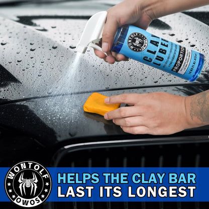 Wontolf Complete Clay Bar Kit, Car Detailing Kit for CLAYLUB01