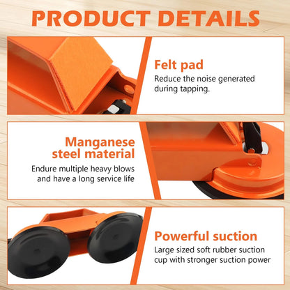 Floor Gap Fixer Tool, Plank Repair Kit, Dual Suction Cup Fix...