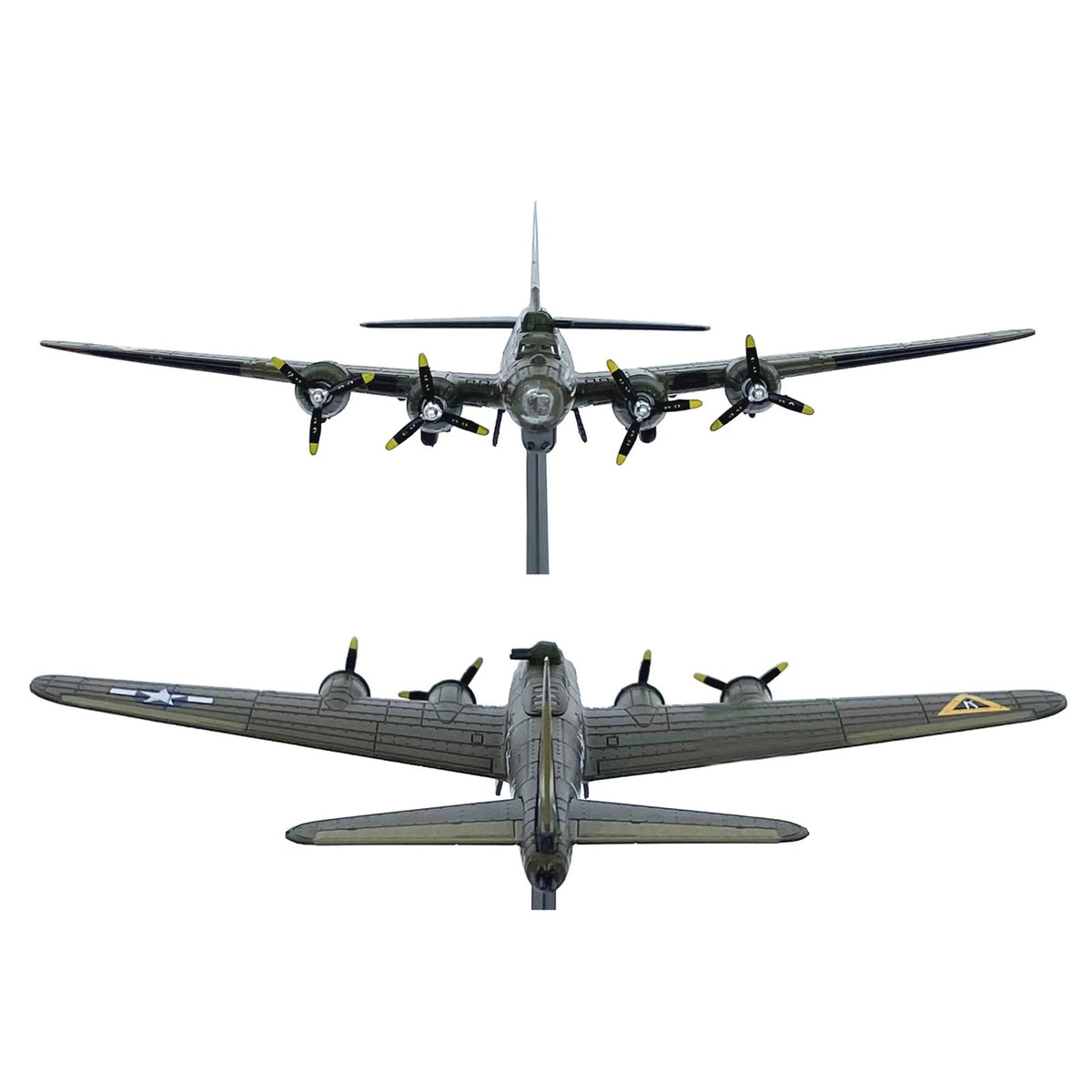 11.9cm Diecast Alloy 1/200 USA Air Force B-17G Fighter Model Static Display