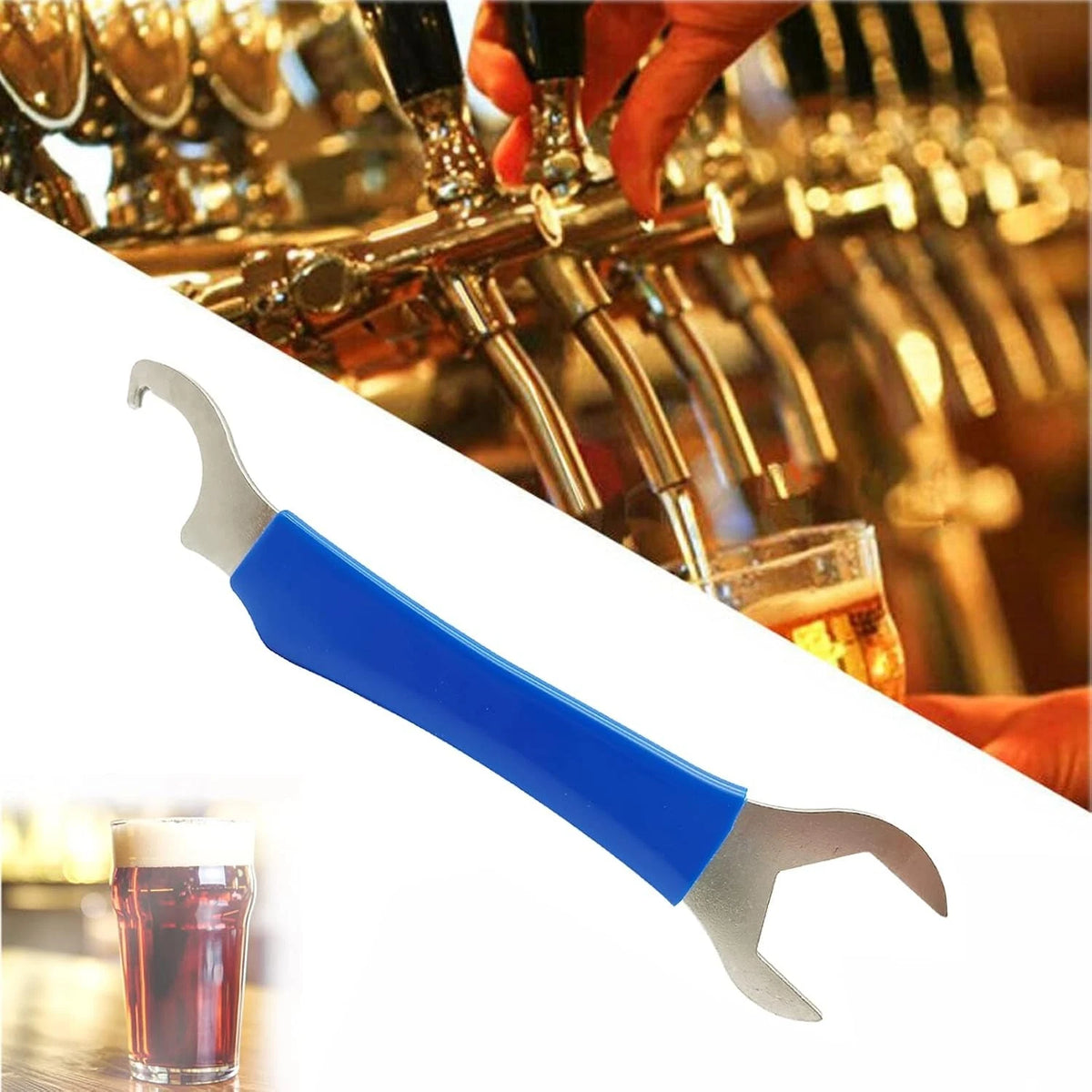 Beer Faucet Wrench Heavy Duty Tap for Draft with Hex Nut...