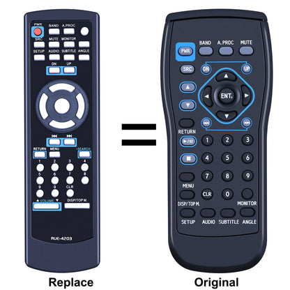 RUE-4203 Remote Control ILX107 For Alpine IVA-W200 IVA-W203 IVA-W205 IVA-W505