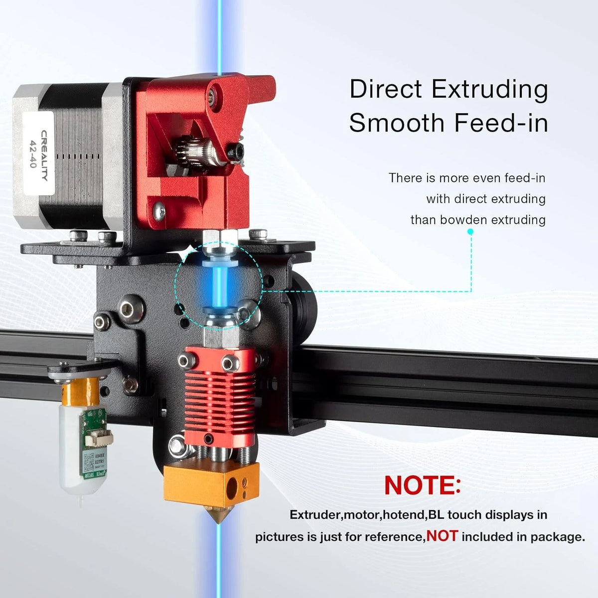 UniTak3D Ender 3 Direct Drive Upgrade Conversion Bracket for 3 Black
