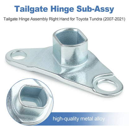 Replacement RH Tailgate Hinge Sub-Assy 66101-0C020 for Toyota Tundra 2007-2021