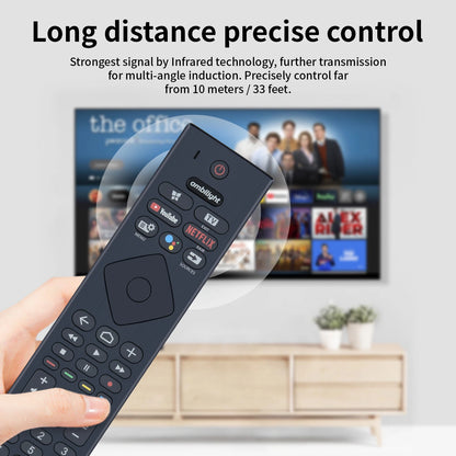 YKF474-B002 Replacement Voice Remote Control For Philips TV 398GM10BEPHN0027HT