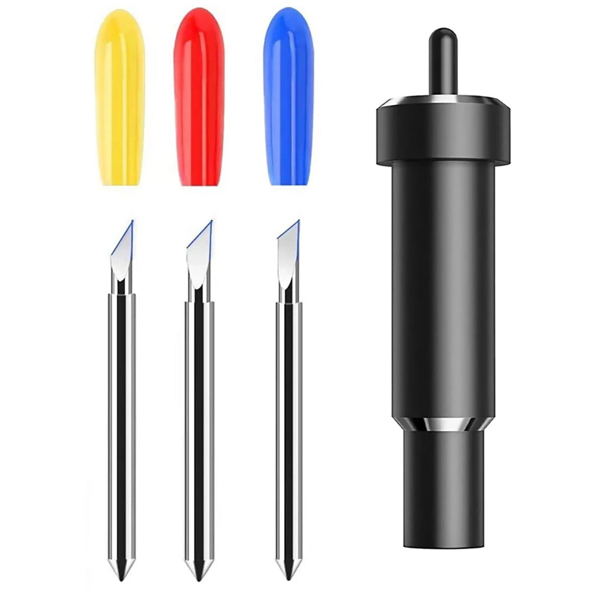 4pc 30/45/60° Replacement Deep Wheel w/Housing Holder For Cricut Maker 3