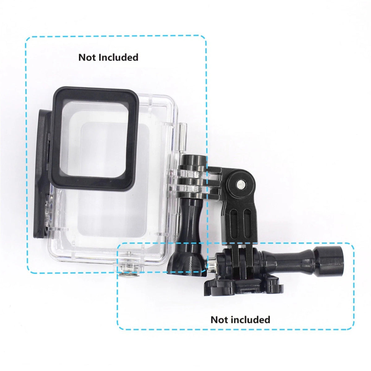 1 PC 3-Way Adjustable Extension Aluminum Mount Pivot Arm Adapter For Gopro Parts