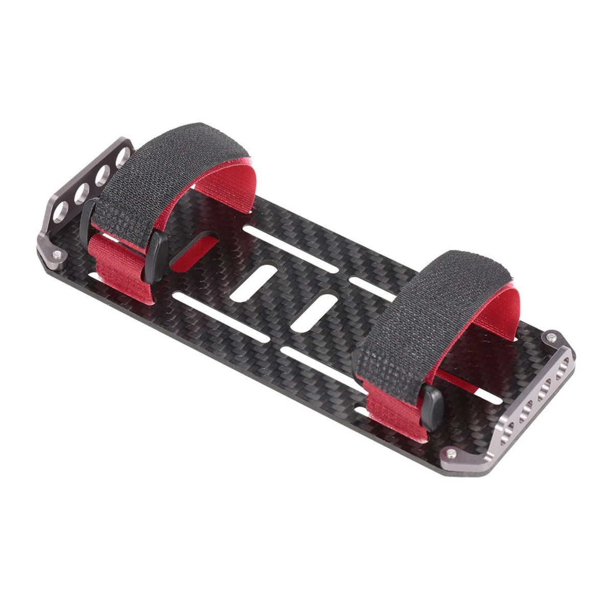 Carbon Fiber 2S 3S Battery Mount Plate Bass Stand For Axial SCX10 1/10 RC Car