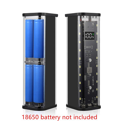 Portable DIY Charger 22.5W PD Fast Charge 3 Devices Simultaneous LED Display
