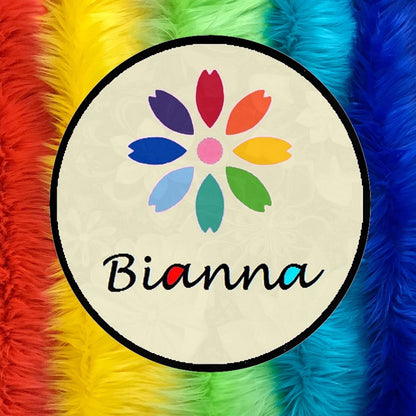 Bianna Creations | Faux Fur Fabric Ultra Soft 3oz Scrap Bag, Multi Color