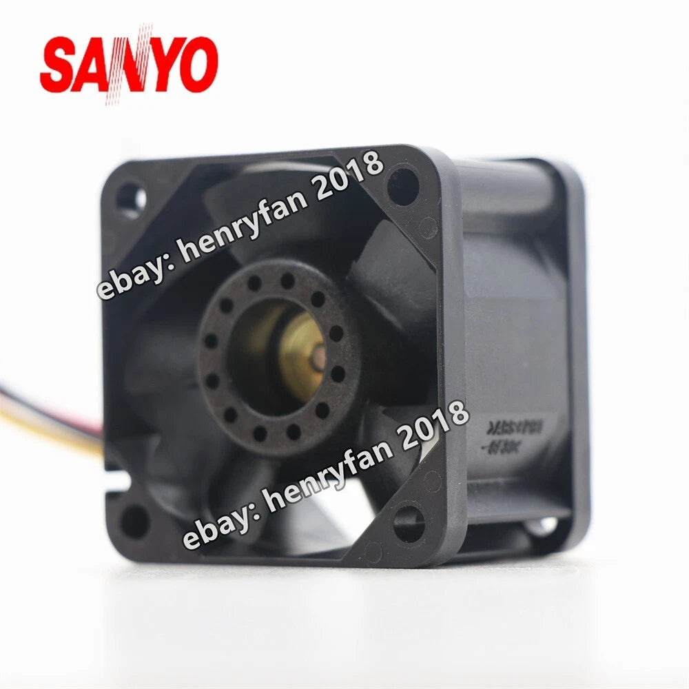 SANYO Denki 109P0424G3013 SanAce Fan DC 24V 0.19A 40*40*28MM 3-wire Cooling Fan