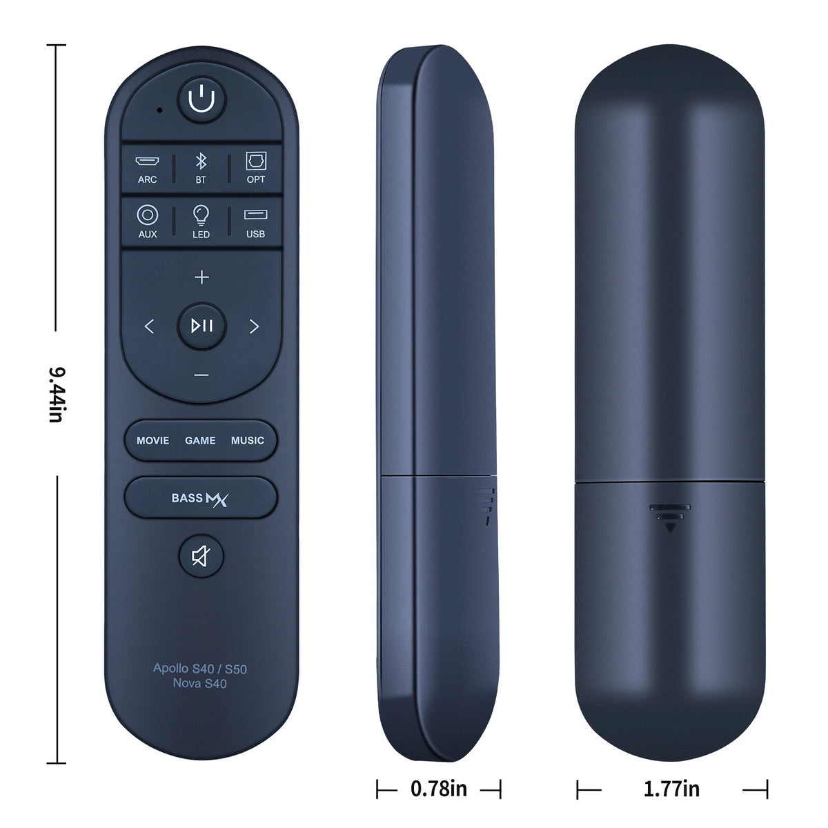 U0320 Replace Remote Control For Ultimea Apollo S40 S50 Nova S40 LCD Projector