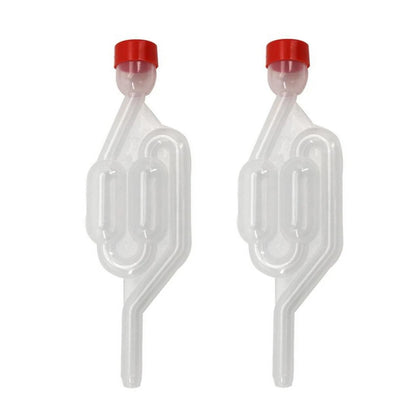 2PCS Transparent One-way Beer Making Tool Equipment Airlock Accessories
