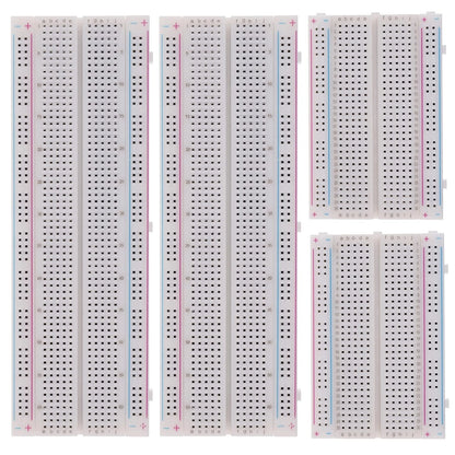 BOJACK 3 Values 130 Pcs Solderless Breadboard 4 830 Tie Points & 400 Tie...