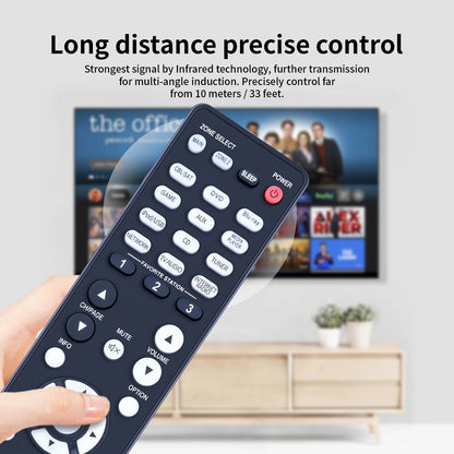 RC-1183 Remote Control For Denon AV Receiver AVR-E400 AVR-X2000 AVRX2000