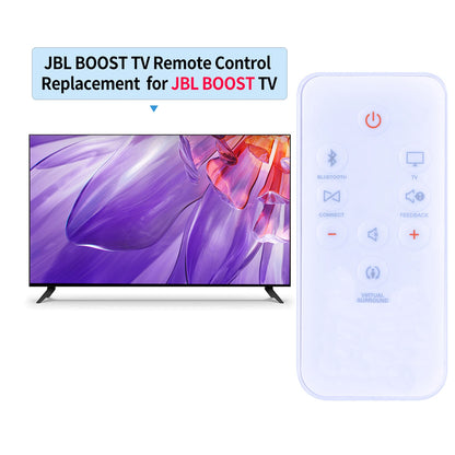 1 Channel Audiol Speaker Remote Control For JBL Boost TV Compact Sound Bar white