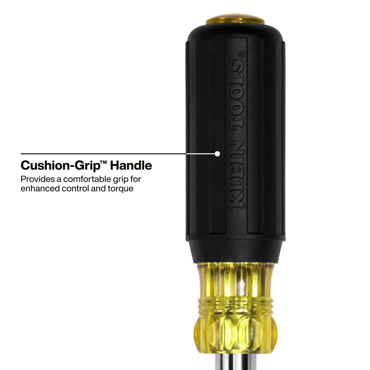 Klein Tools 32500 11-in-1 Screwdriver/Nut Driver Set, 8 Small, Yellow/Black