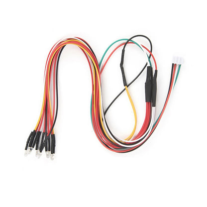 RC Car Side Rear Light Group Lamp Kit for WPL D-12 1/10 Scale RC Drift Truck