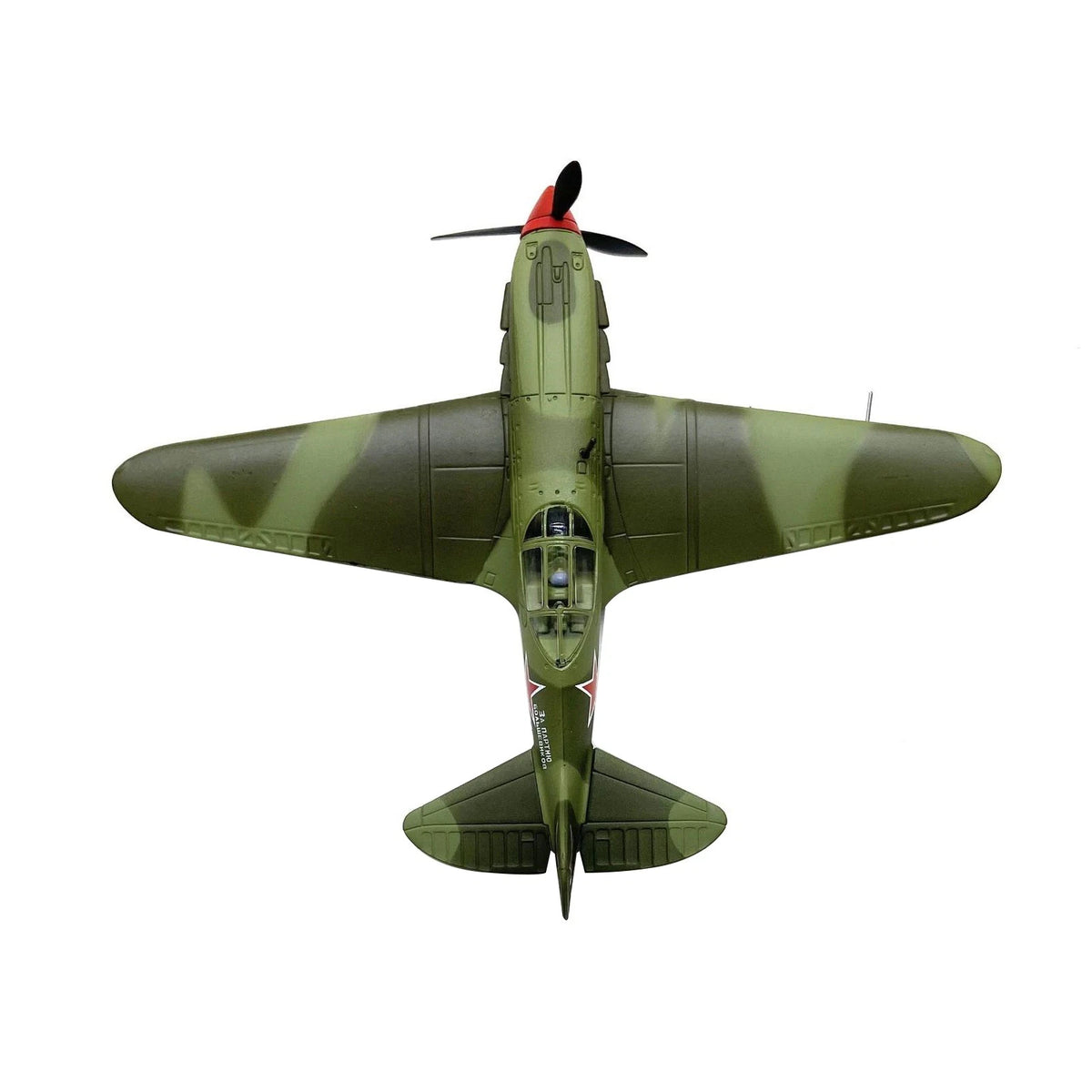 1:72 Scale Mikoyan MiG-3 Fighter Model Authentic  Aircraft w/ Stand