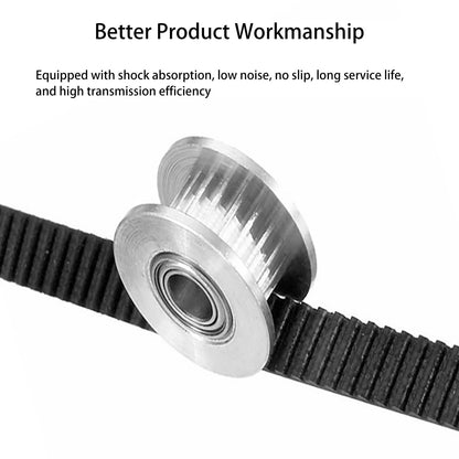 3D Printer 5 Meters GT2 Timing Belt and 10pcs Copper 5M