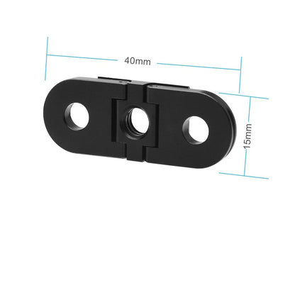 Aluminium 1/4" Selfie Stick Tripod Adapter Mount Base For GoPro Hero 10 9 8 Max
