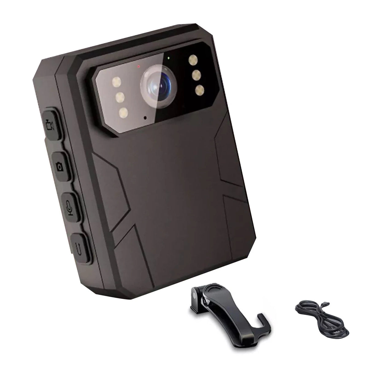 1080P Law Enforcement Cam Body Camera Recorder w/ Audio Night Vision Record 128G