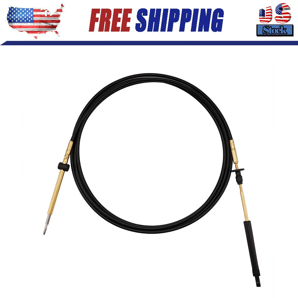 For Johnson/Evinrude/OMC 15' Remote Control Cable 173115; 0173115