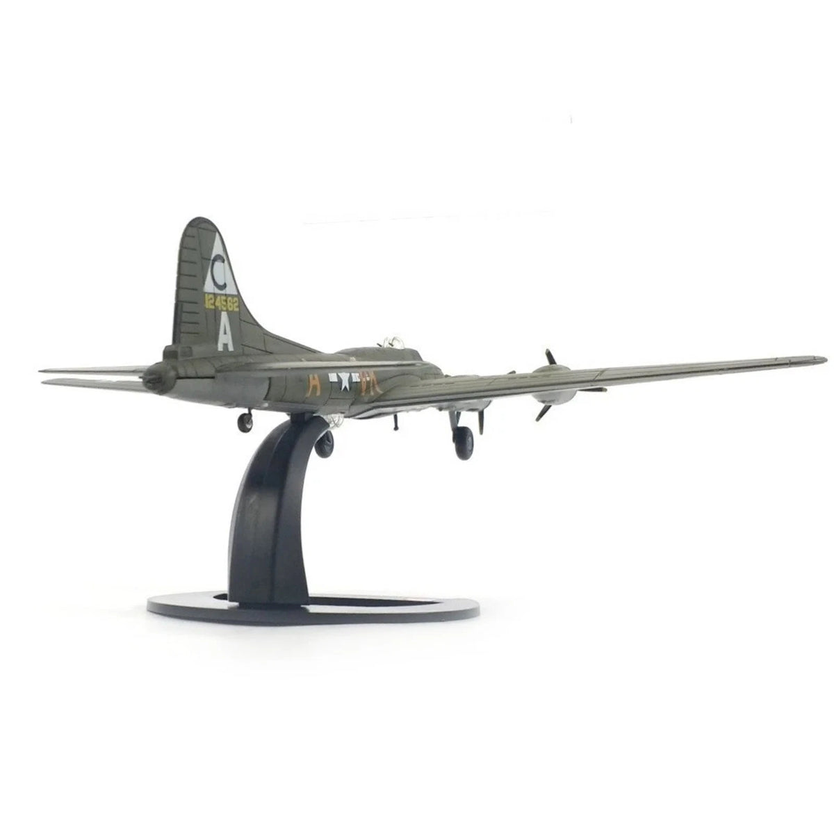 WWII B-17 Bomber Model 1:144 Scale United States USAAF Aircraft Collectible Toy