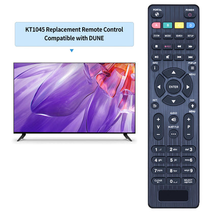 Replacement Remote Control For DUNE HD Box TV-303 Katina TV/Polsky TV