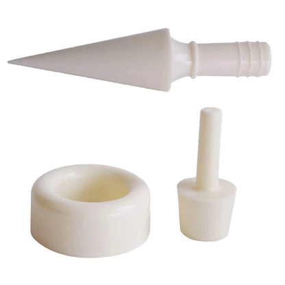 Crispy Waffle Cone Mold Kit Plastic Cream Horn Roller Egg White