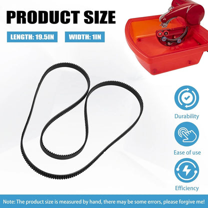 Ring Saw Replacement Drive Belt for Gemini Taurus 2 and 3 Black