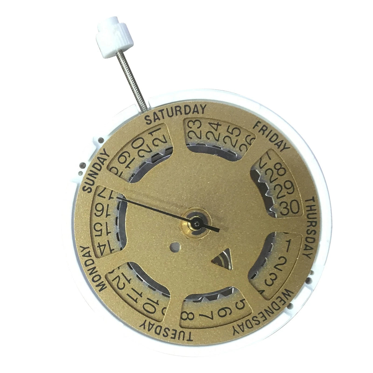 1Pc Gold Quartz Watch Movement w/ 927 Battery For Swiss ISA 1198 Watch Accessory